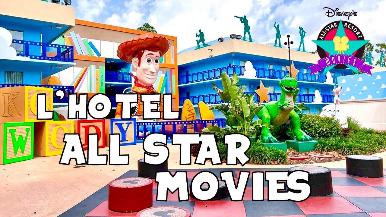 HOTEL TOUR ALL STAR MOVIES A WALT DISNEY WORLD