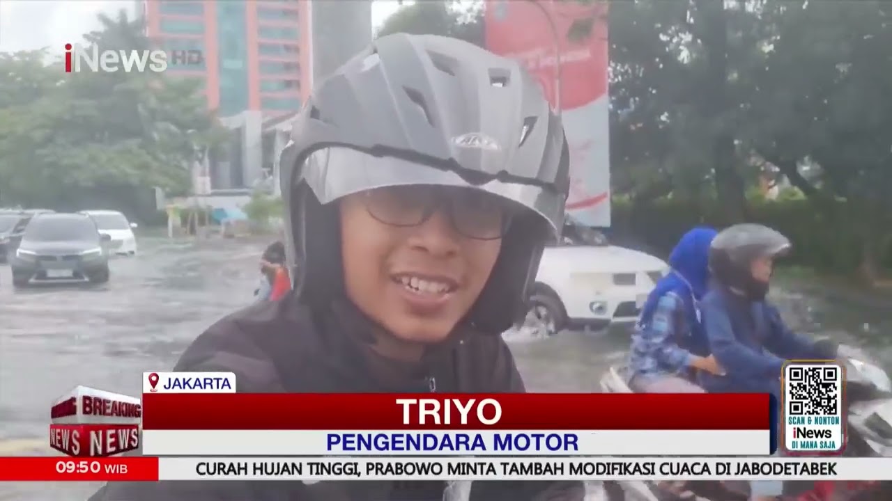 Banjir di Tangerang, Tanggul Kali Angke Jebol Akibat Hujan Deras | Trijaya Update