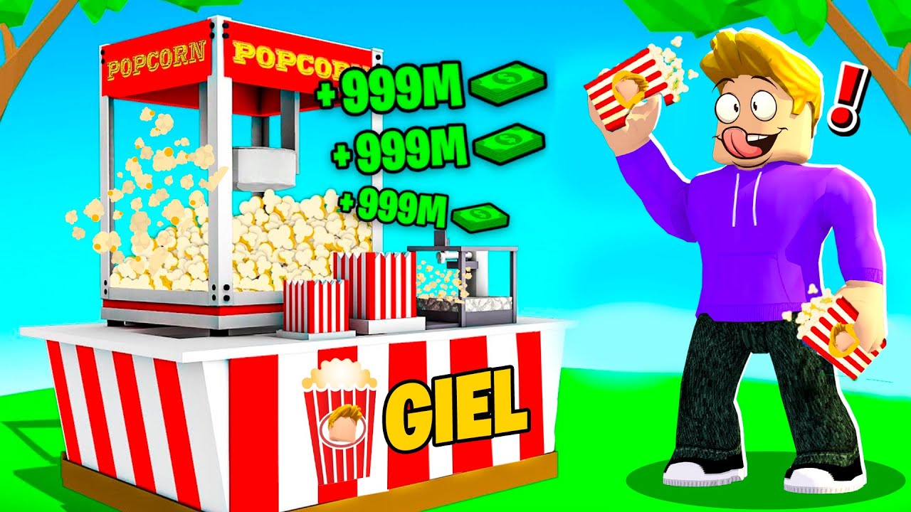 POPCORN FABRIEK OPENEN In ROBLOX!