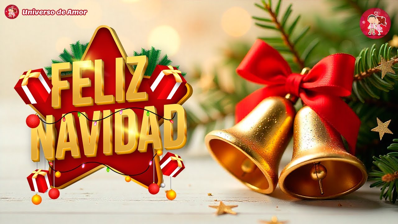 &iexcl;FELIZ NAVIDAD! 🎄 Un bonito mensaje de navidad para ti FELIZ NAVIDAD PARA TODOS Familia y Amigos