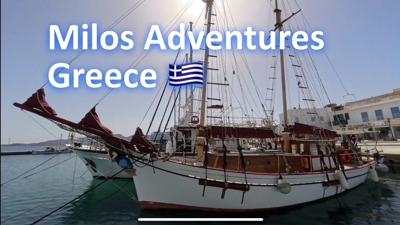 Milos Adventures ,Greece 🇬🇷.Boat Tour.Beep Travels.
