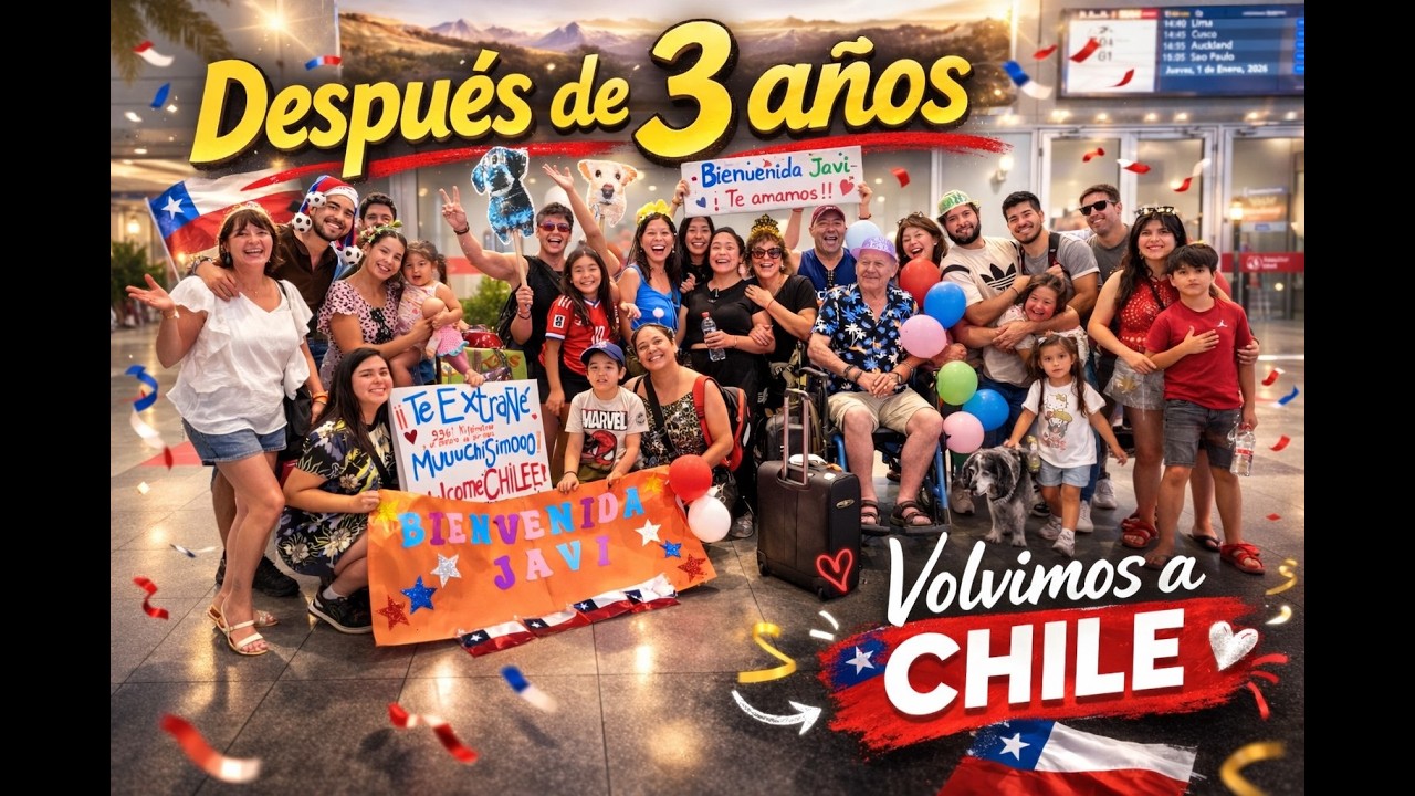 Volver a Chile después de 3 años 🇨🇱 | Vacaciones Parte 1