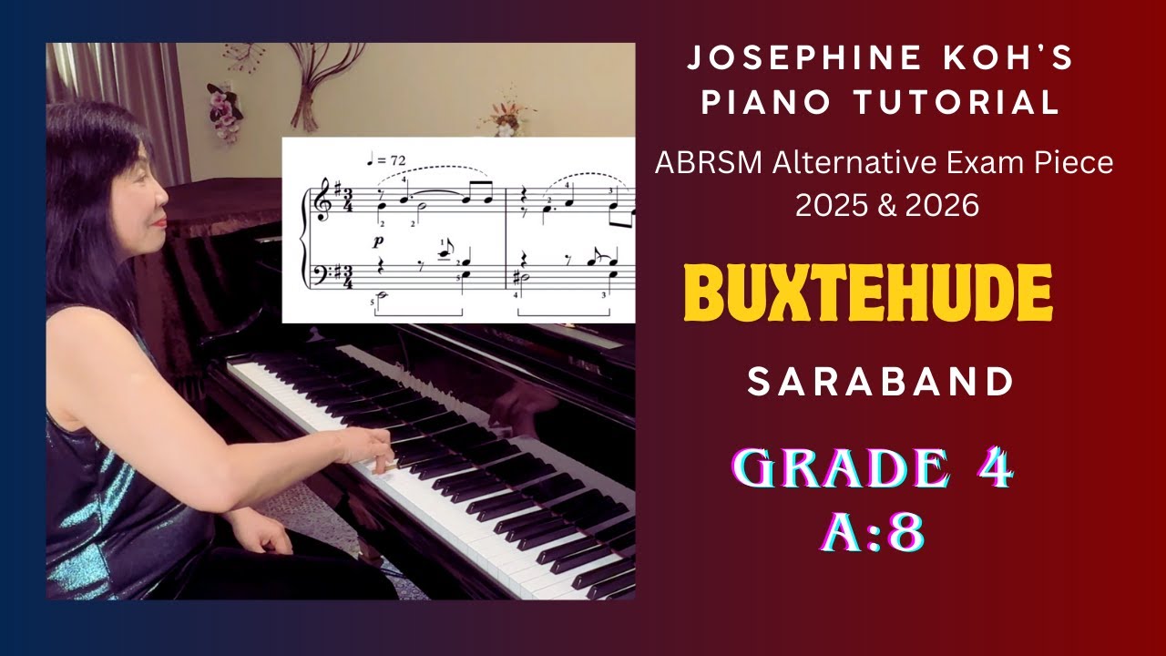 Buxtehude Saraband — Baroque Expression & Articulation | ABRSM Grade 4 (2025–2026)