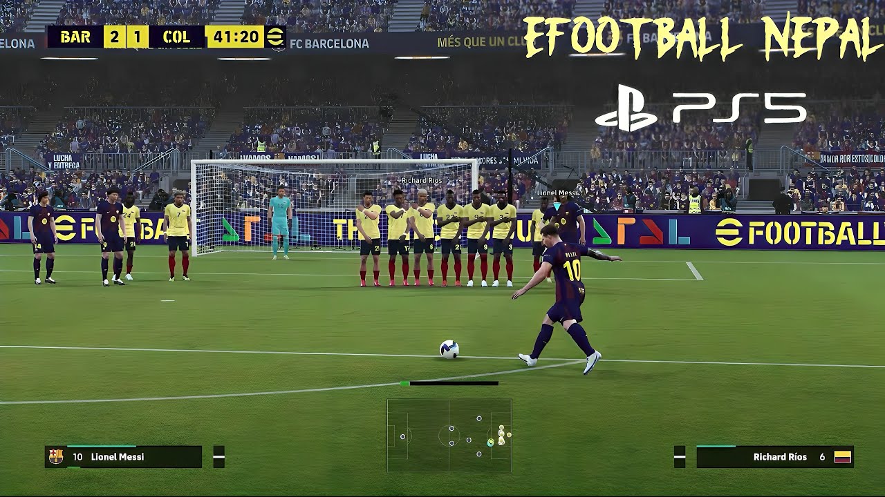 INSANE Free Kick Compilation in eFootball 2026 | Messi, Ronaldo Beckham, Pirlo & More