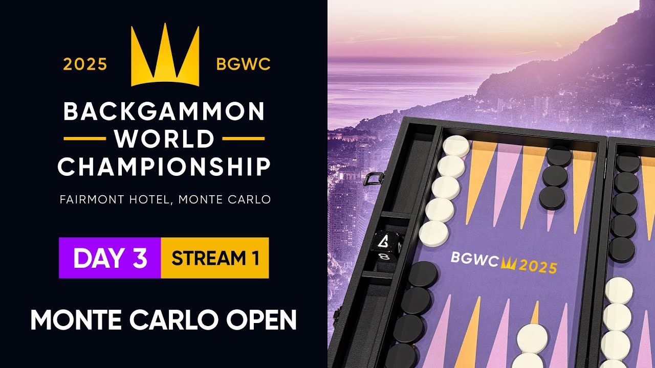 2025 Backgammon World Championship - S1 - 7500&euro; High Roller Jackpot