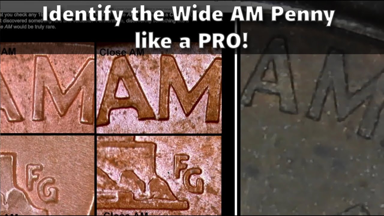 How to identify and estimate the 1998, 1999, 2000 Wide AM RARE PENNY VARIETY