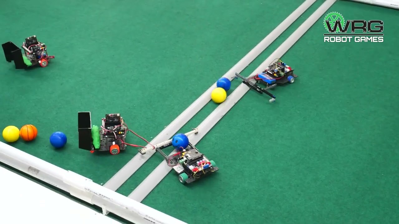 WRG2023 Ball Fighting RC Robot competition