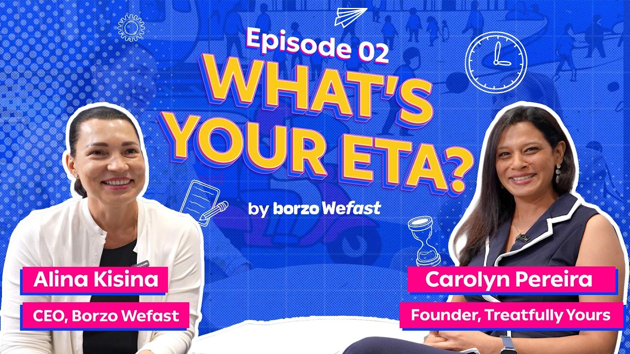 Episode 2 of what’s your ETA , Alina kisina sits down with Carolyn Pereira from Treatfully yours