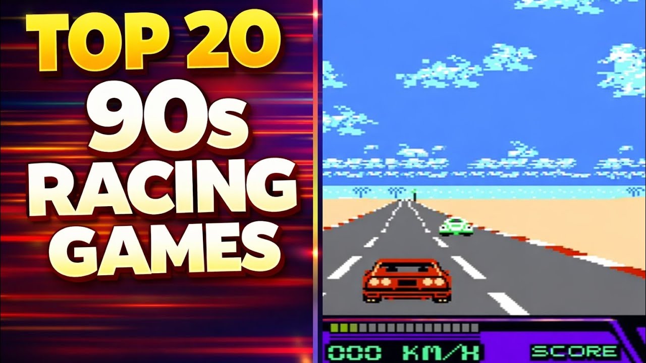 Top 20 90s Racing Games | NES, SNES, SEGA & Arcade