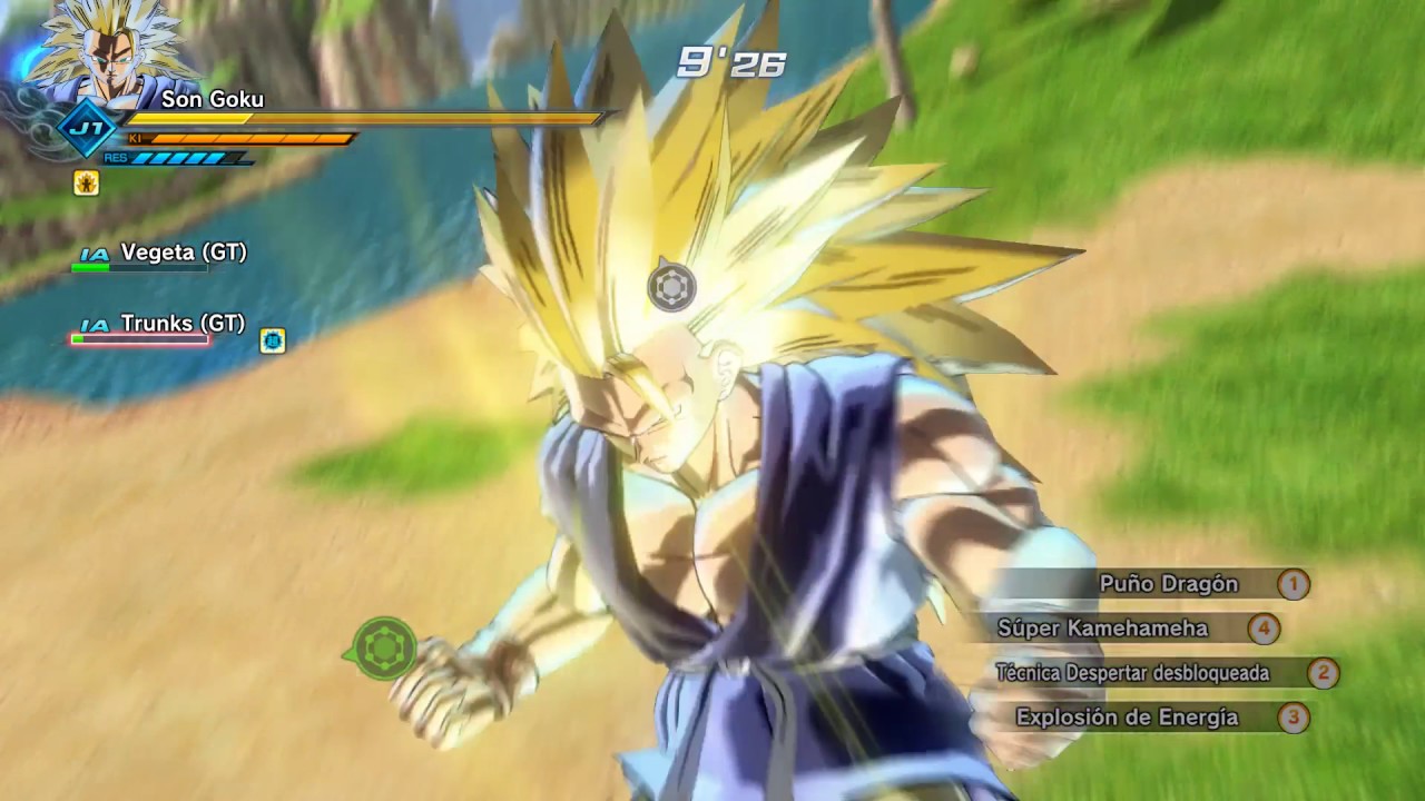 DRAGON BALL XENOVERSE 2 Goku gt fase 1 2 3 y 4 transformable mod