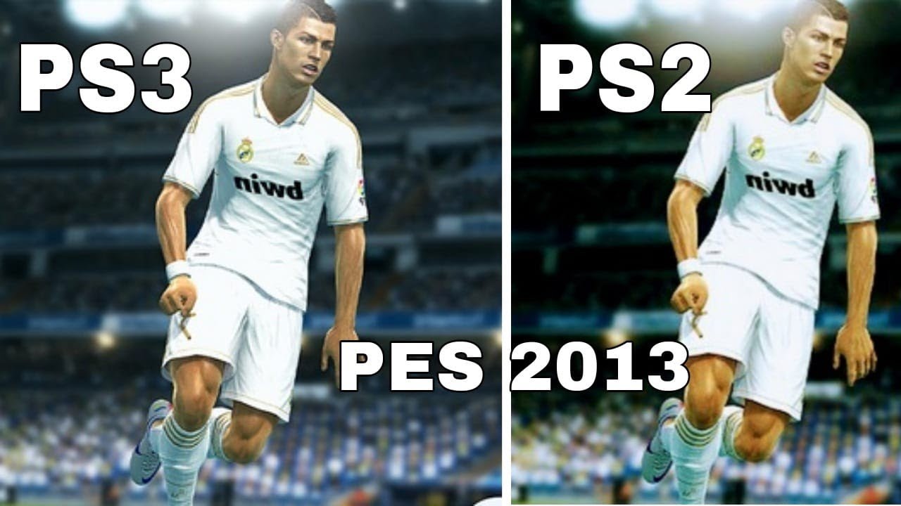PES 2013 PS3 Vs PS2