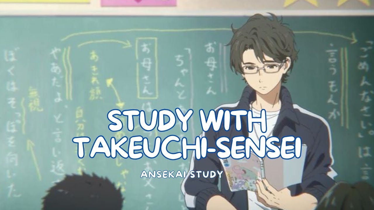 Study With Takeuchi-sensei | Pomodoro 45/15, lofi music