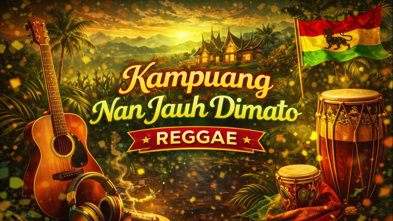 Kampuang Nan Jauh Di Mato - Reggae Version | Relaxing Beach Vibes 🌊🌴
