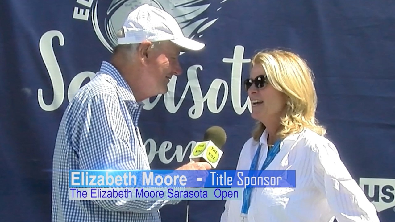 Elizabeth Moore shares the early excitement about her Sarasota Open with The Koz itwtk 5