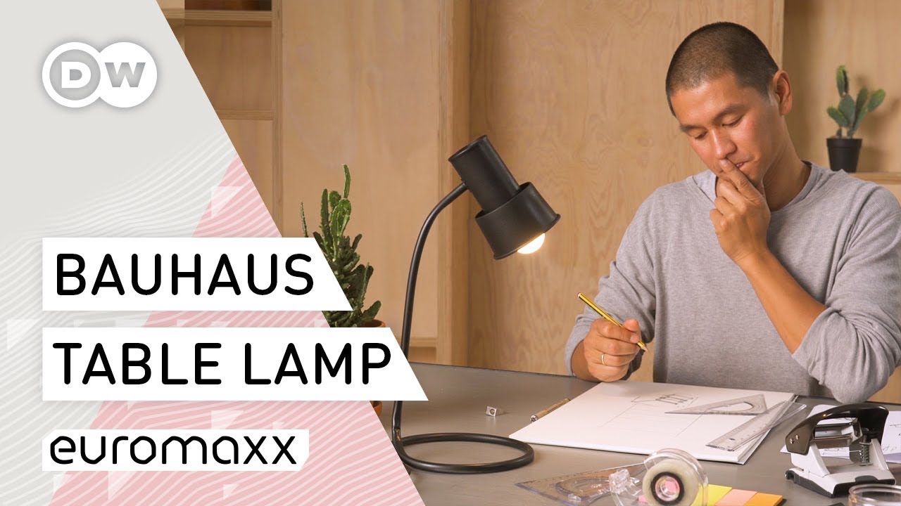 How To Bauhaus &ndash; How to Build a Table Lamp | Bauhaus Design Idea | DIY Project