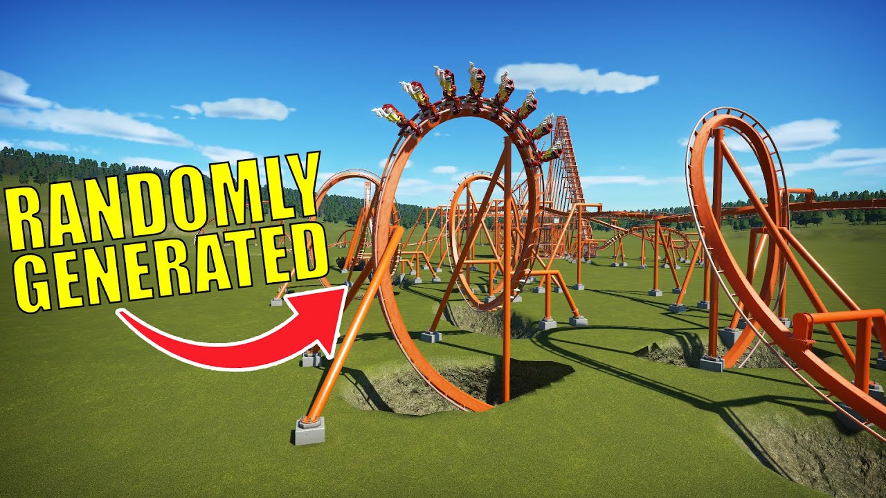 The Most Random Coaster in Planet Coaster