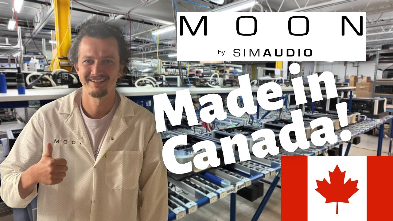 Moon by Simaudio Factory Visit! High-End Audio from Montreal [mit deutschen Untertiteln]