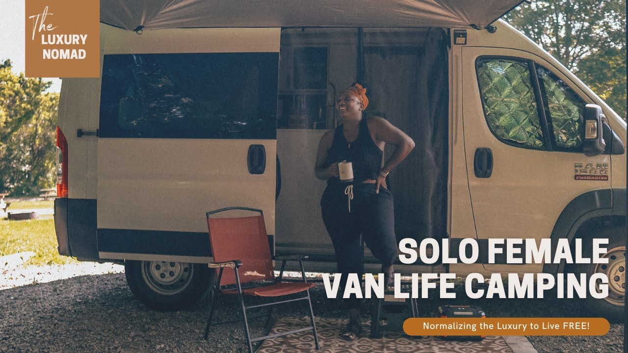Van Life Camping as a Solo Female | Antoinette Yvonne