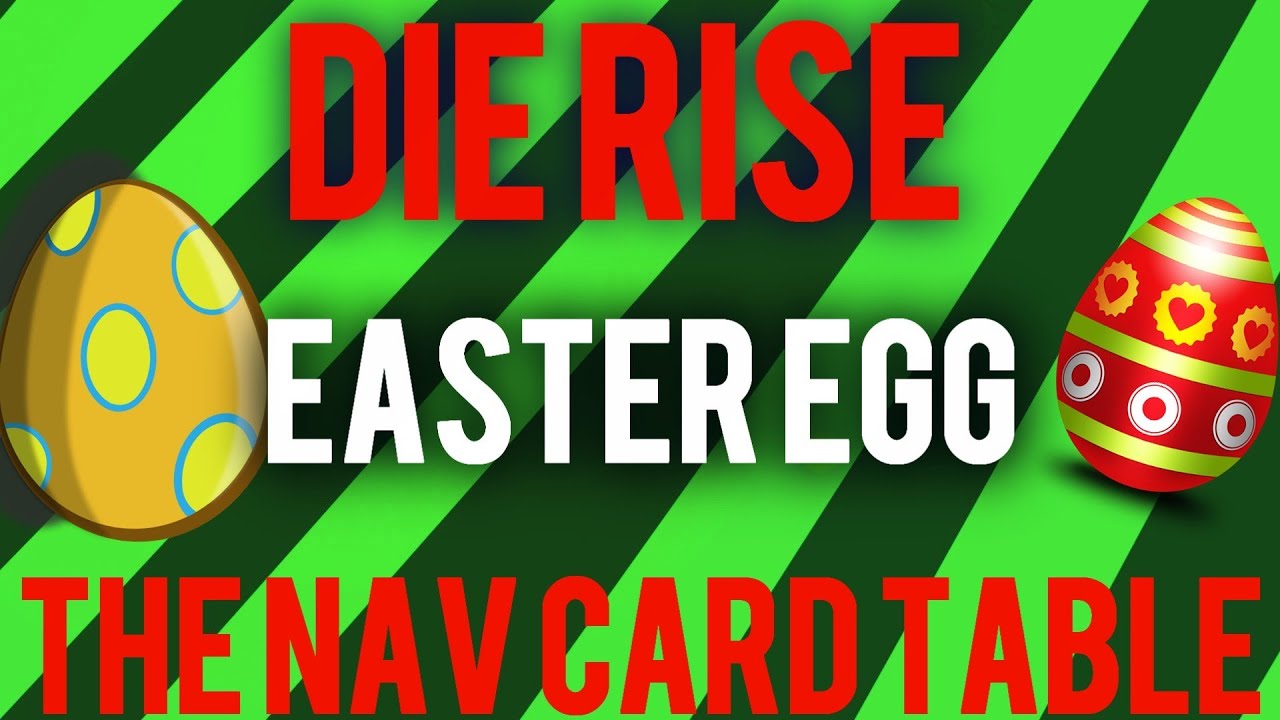 *NEW* Die Rise- How to Build the NavCard Table + Working NavCards!