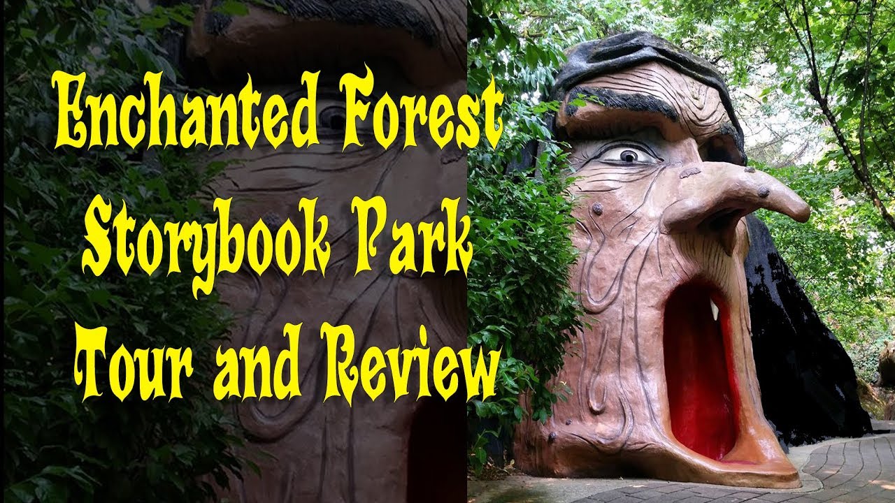 Enchanted Forest Storybook Park Tour and Review with Bryan