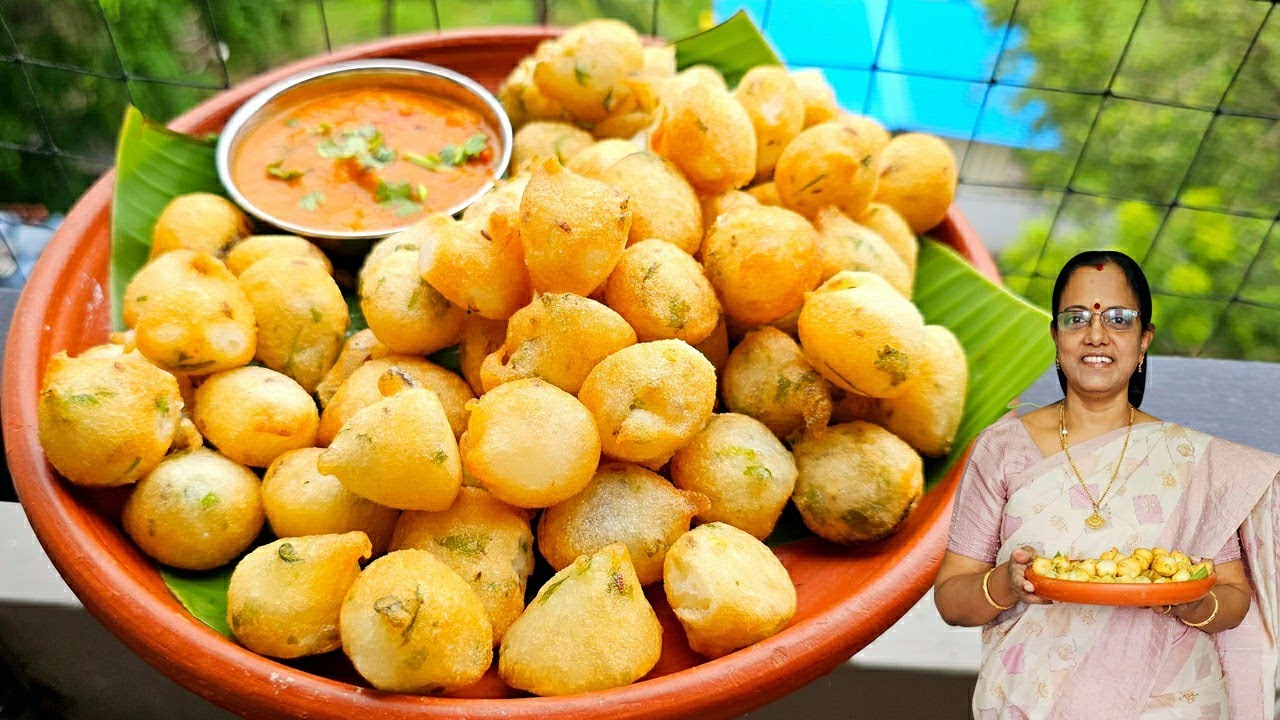 ❤️குட்டி குட்டி போண்டா ஈவினிங் Snacks ஸ்நாக்ஸ்க்கு செஞ்சு கொடுங்க | Bonda Recipe in Tamil