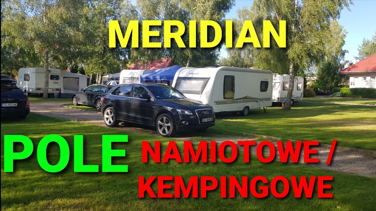 Sianożęty cz.1 pole kempingowe Meridian nad morzem