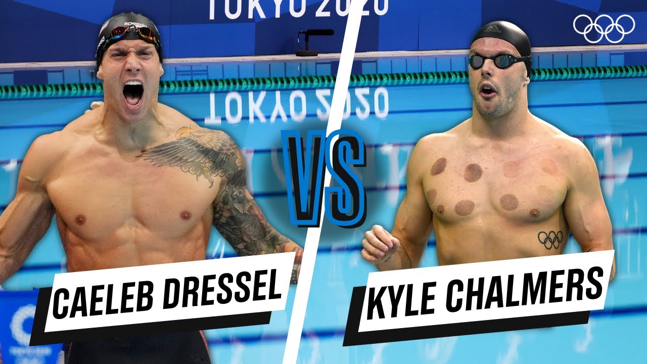 Caeleb Dressel 🆚 Kyle Chalmers - 100m freestyle | Head-to-head