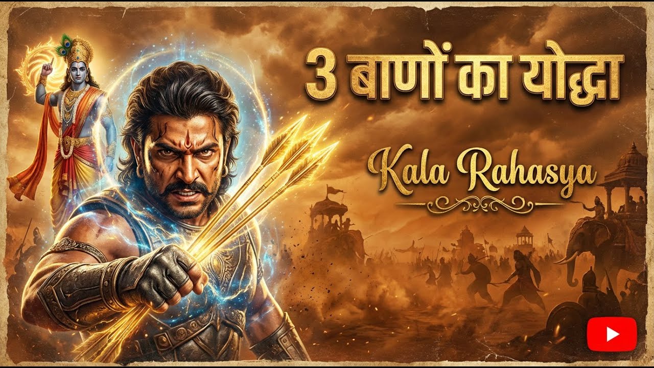The Warrior Who Could End Mahabharata with Three Arrows  तीन बाणों वाला योद्धा बरबरीक | Kala Rahasya