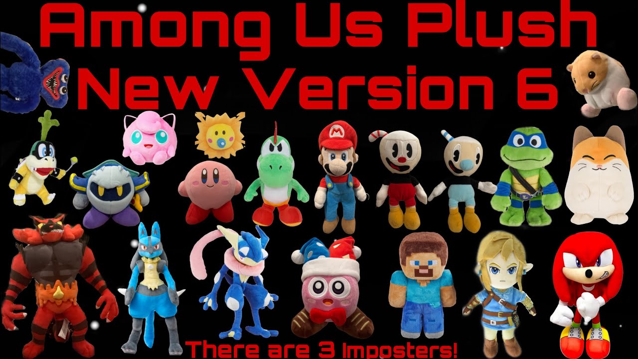 Мягкая игрушка Amoug Us, новая версия 6 - ThePlushyfan
