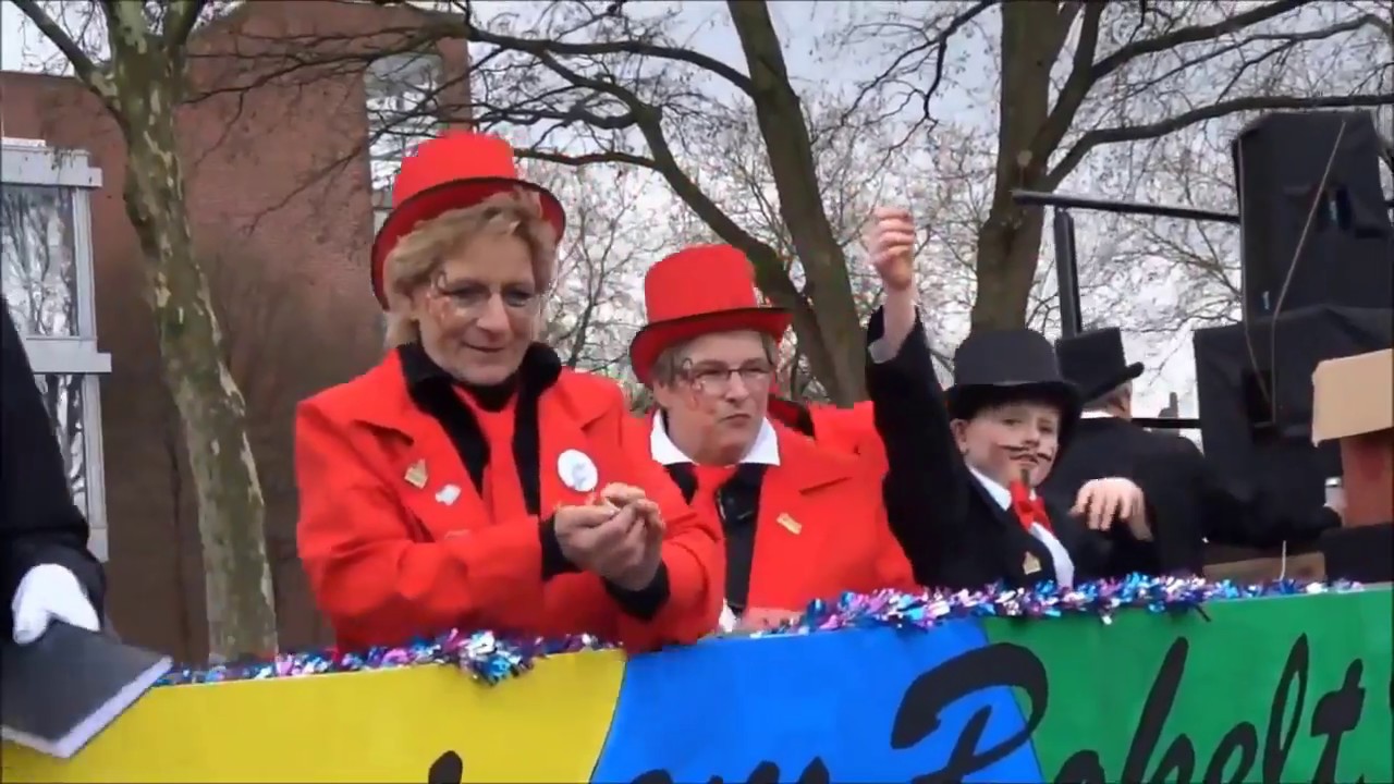 Rosenmontagszug in Bocholt im Jahre 2014