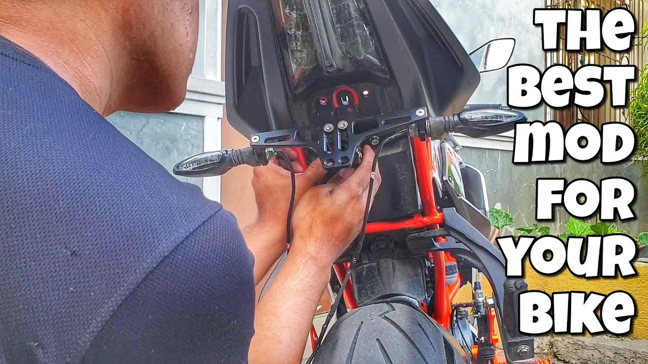 Tail Tidy | Fender Eliminator Installation on KTM RC 200 / 390