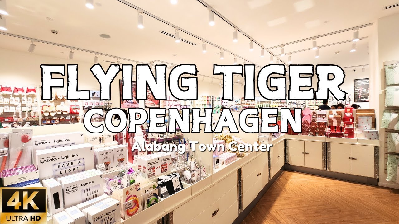 [4K] FLYING TIGER COPENHAGEN: Affordable holiday gifts! | Christmas 2024 | Alabang Town Center