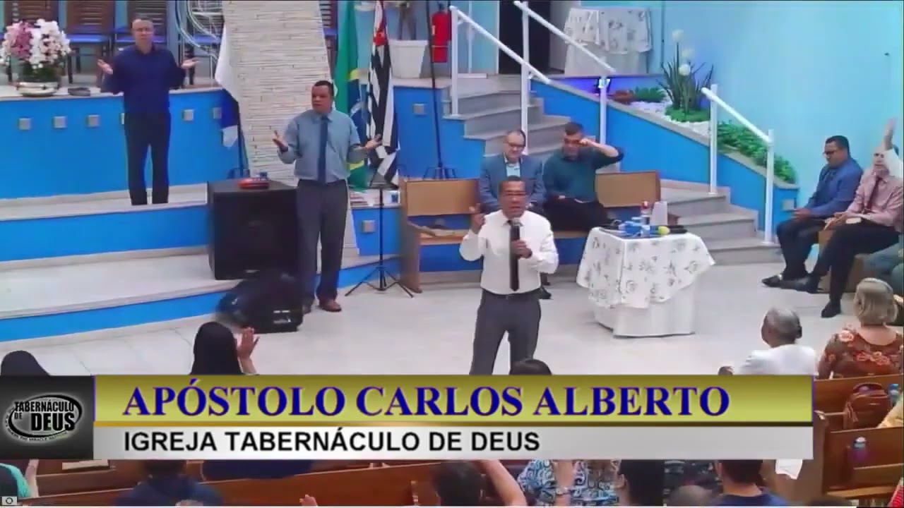 EU JA ESTOU VENDO A BENÇÃO * APÓSTOLO CARLOS ALBERTO * TABERNÁCULO DE DEUS