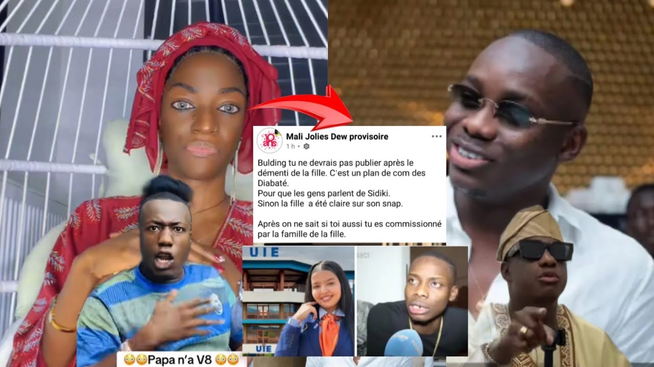 Mande princesse Sidiki Diabate a fiançailles cette fille Zahra wallet affaire papa n'a v8 et Thierno
