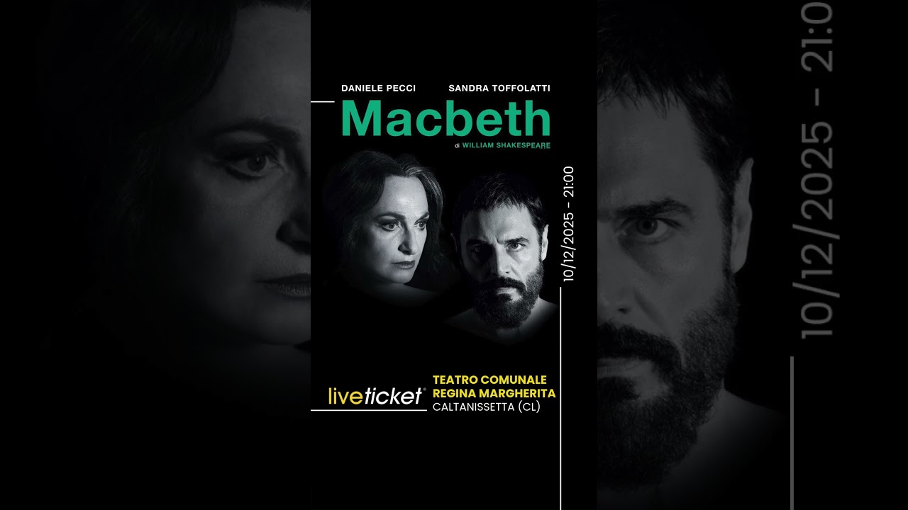 🗡️🧠 MACBETH: IL VIAGGIO NELL'INCUBO DEL POTERE CON DANIELE PECCI! 🎭✨