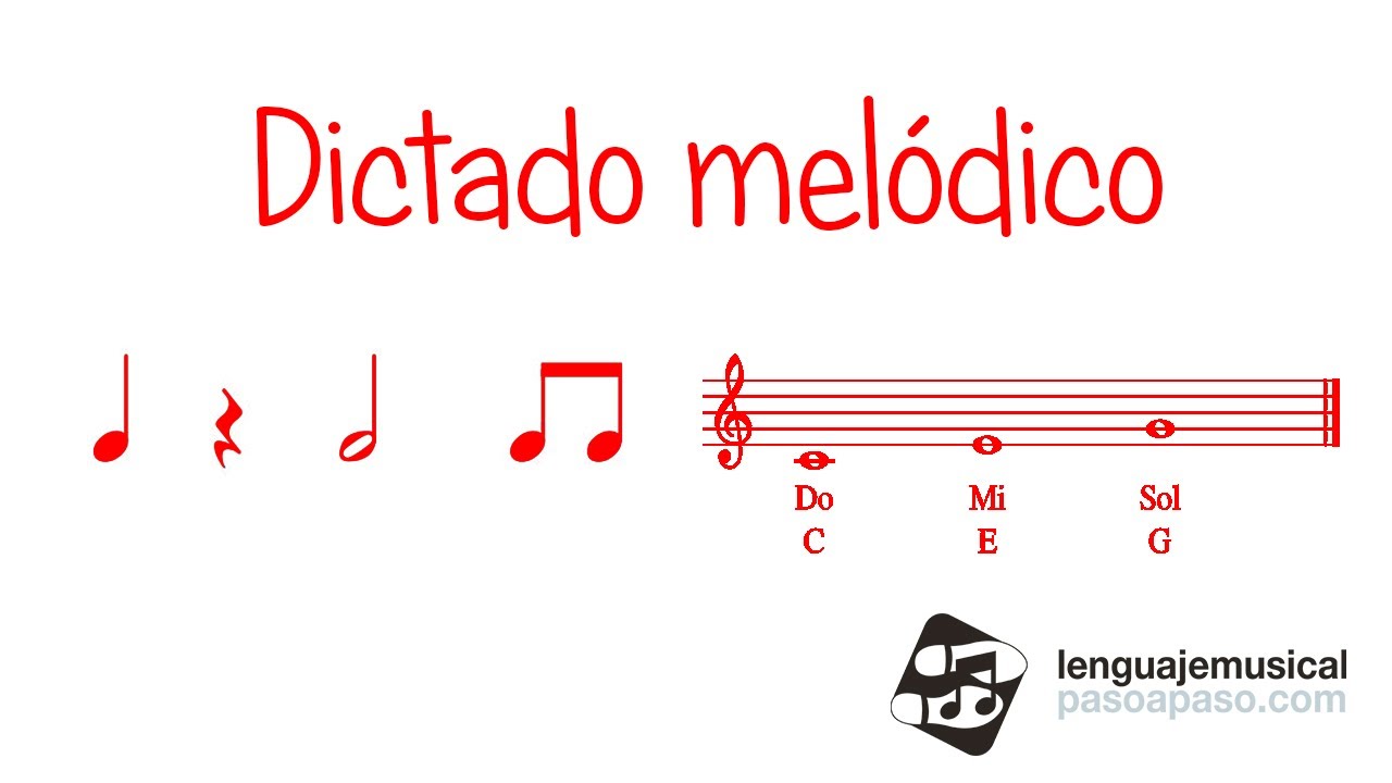 Dictado melódico. Nivel 1. Unidad 2