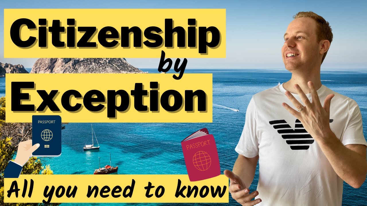 Citizenship By Exception (What is it all about?)