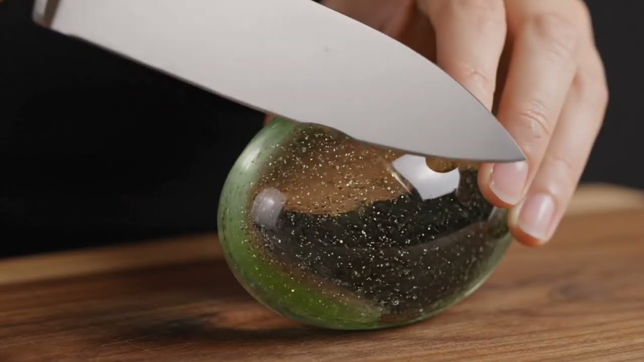 SECRET REVEALED! 🟢🔮 ASMR Green Crystal Ball Shatters for Deep Satisfaction!