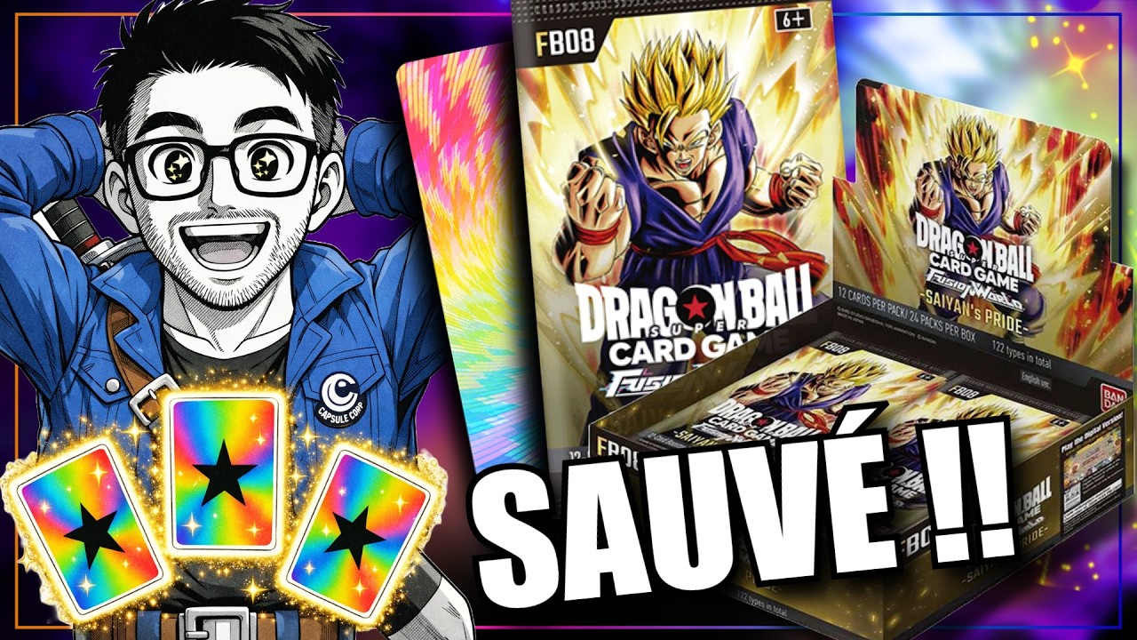 😱MON ULTIME DISPLAY FB08: GROS HITS !!! 🫣🤩 Dragon Ball Fusion World Saiyan's Pride