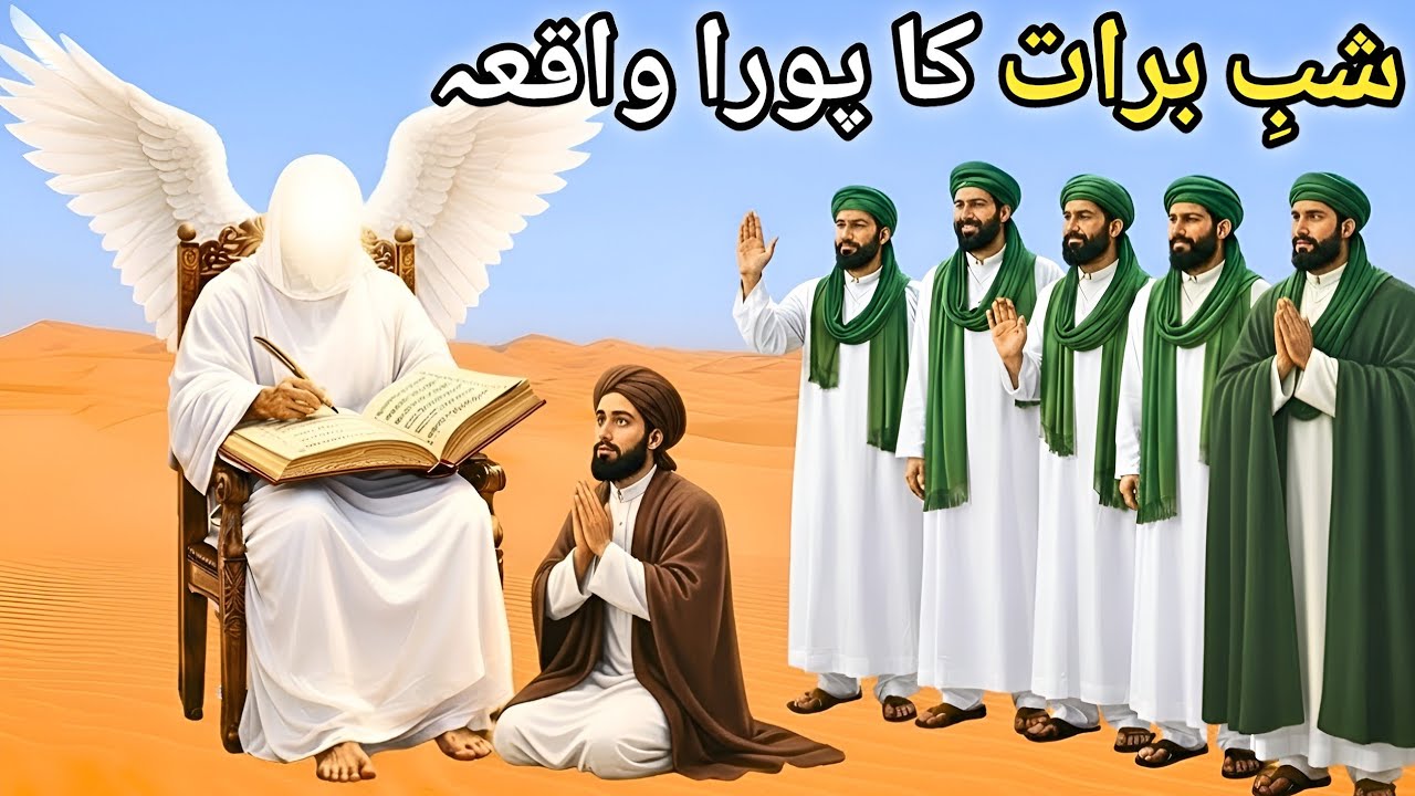 शबे बरात का मुकम्मल वाक़िआ | 15 Shaban Ki Puri Kahani | History Of Shab E Barat | 