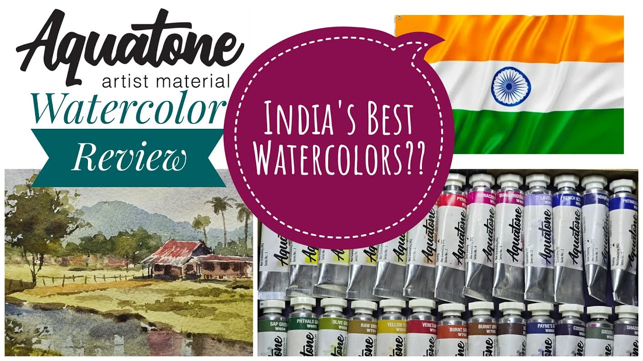 Лучше, чем Camlin? Обзор акварельных красок Aquatone Artist Watercolors