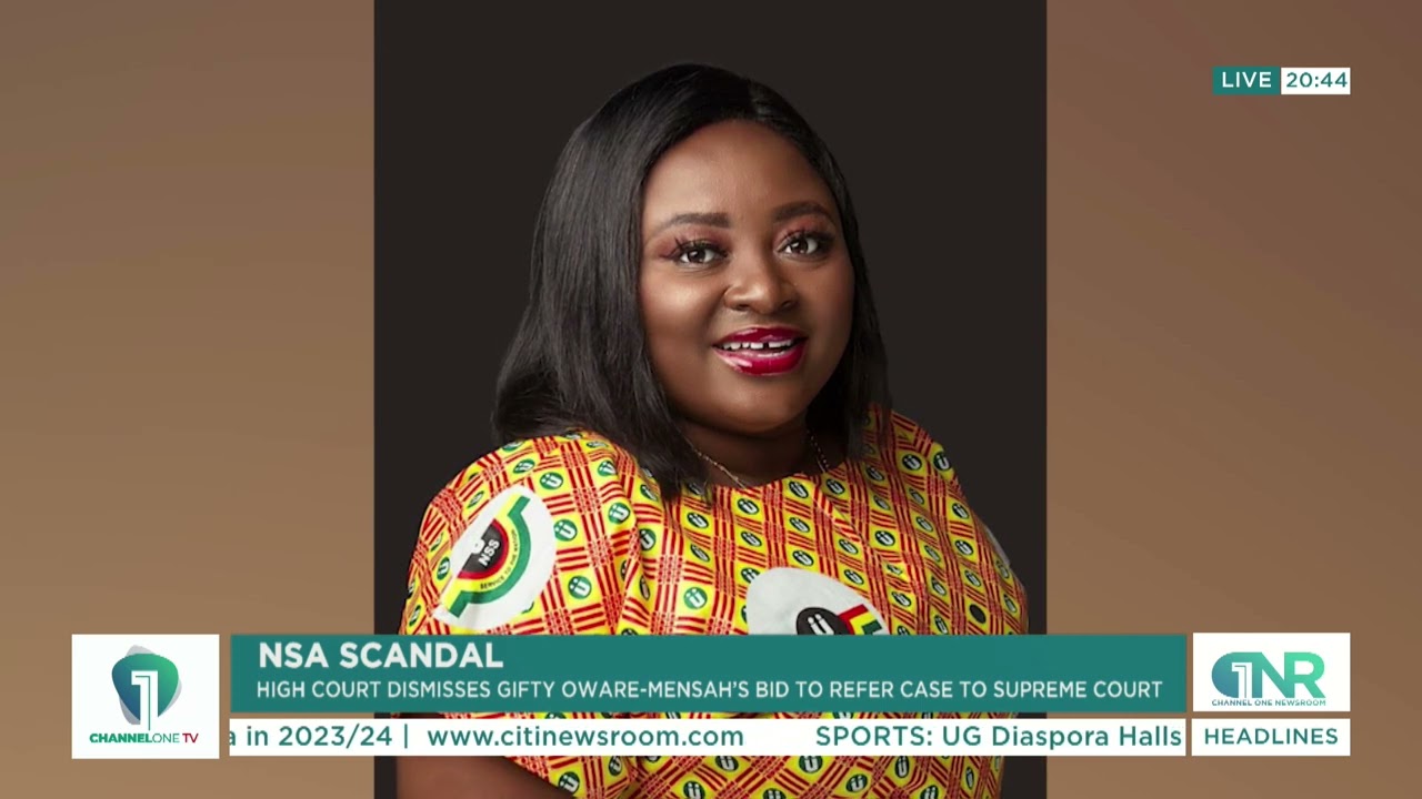 NSA Scandal: High Court Dismisses Gifty Oware-Mensah&rsquo;s Bid to Refer Case to Supreme Court