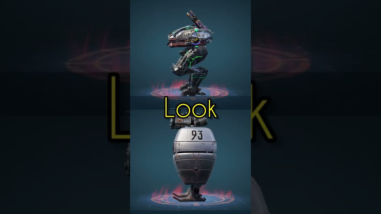 Robot Comparison - Cryptic Fenrir vs Retro Revenant - War Robots #shorts
