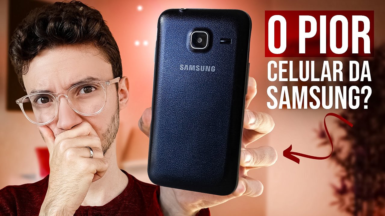 O PIOR CELULAR da SAMSUNG? || GALAXY J1 MINI em 2025