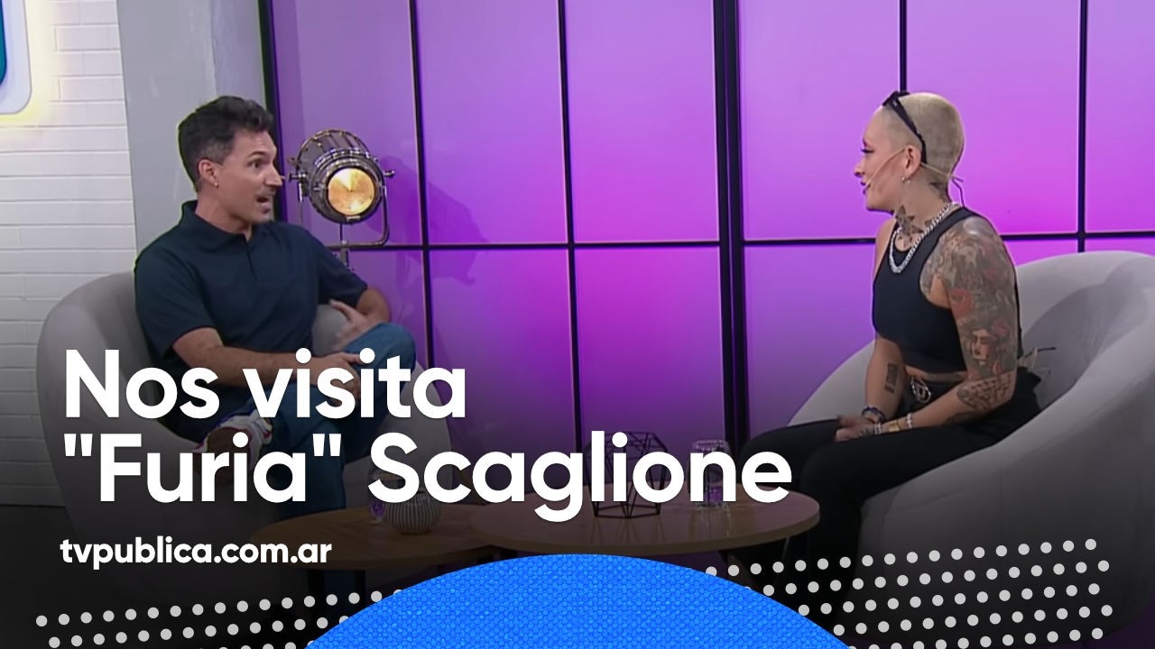 Furia Scaglione en Las Mañanas con Andino