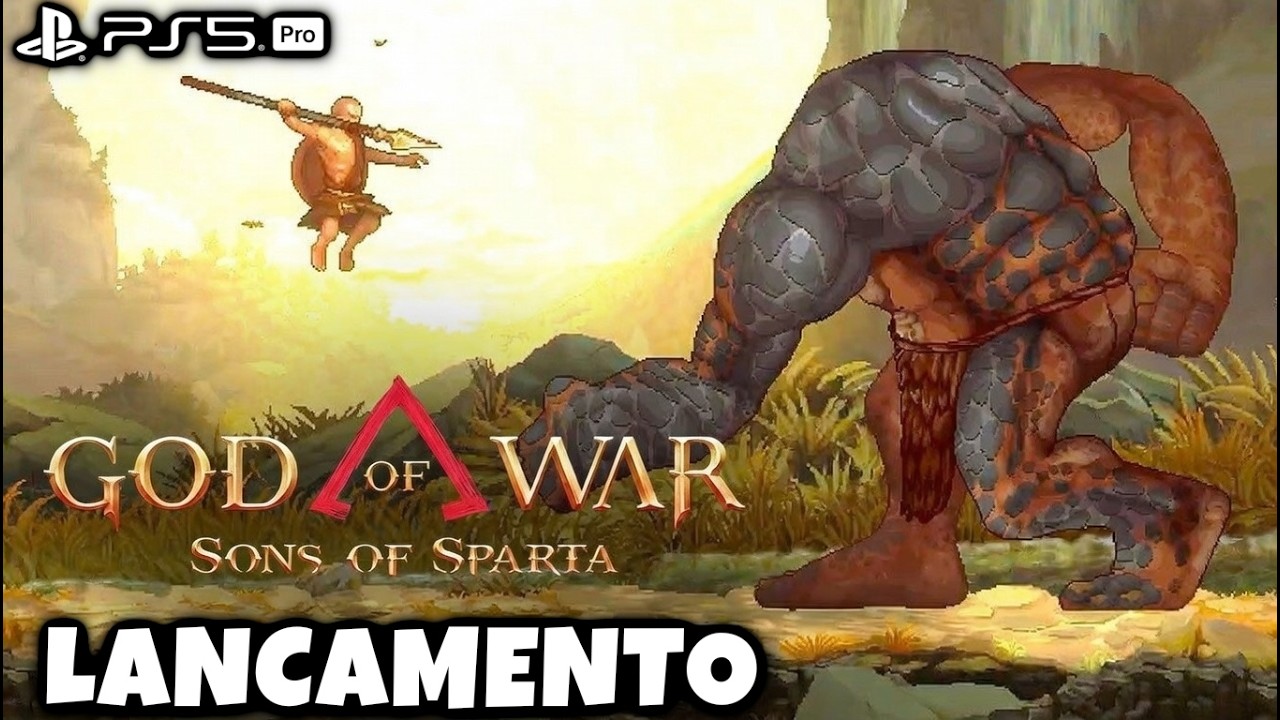 NOVO GOD OF WAR: SONS OF SPARTA (Gameplay PT-BR)