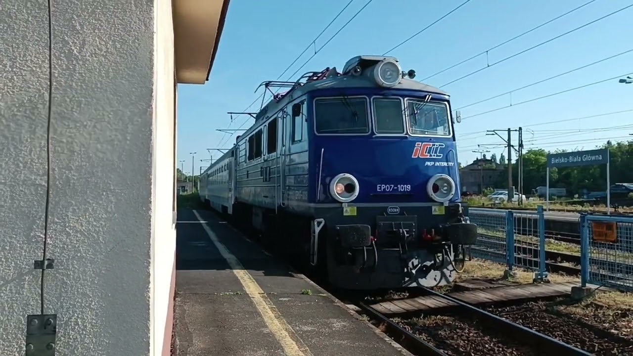 Pociągi Bielsko Biała Główna 😉🖐️