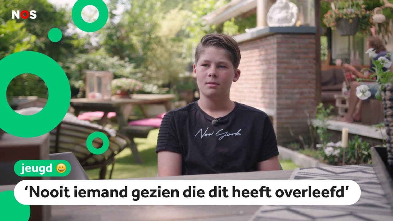 Max werd geraakt door de bliksem