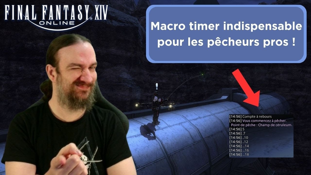 FF14 Guide - Macro timer indispensable pour la pêche
