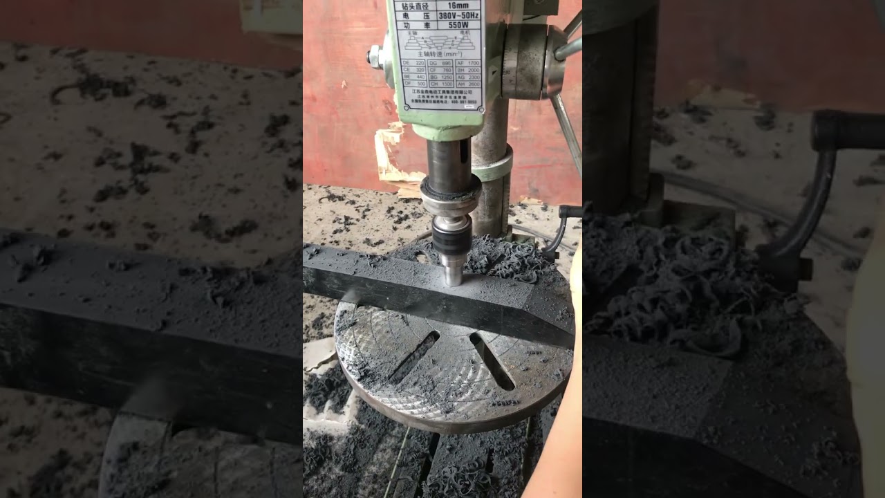 Perforated Rubber Blocks，Perforation, processing